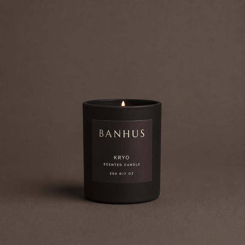 Kyro Scented Candle - Eucalyptus and Menthol