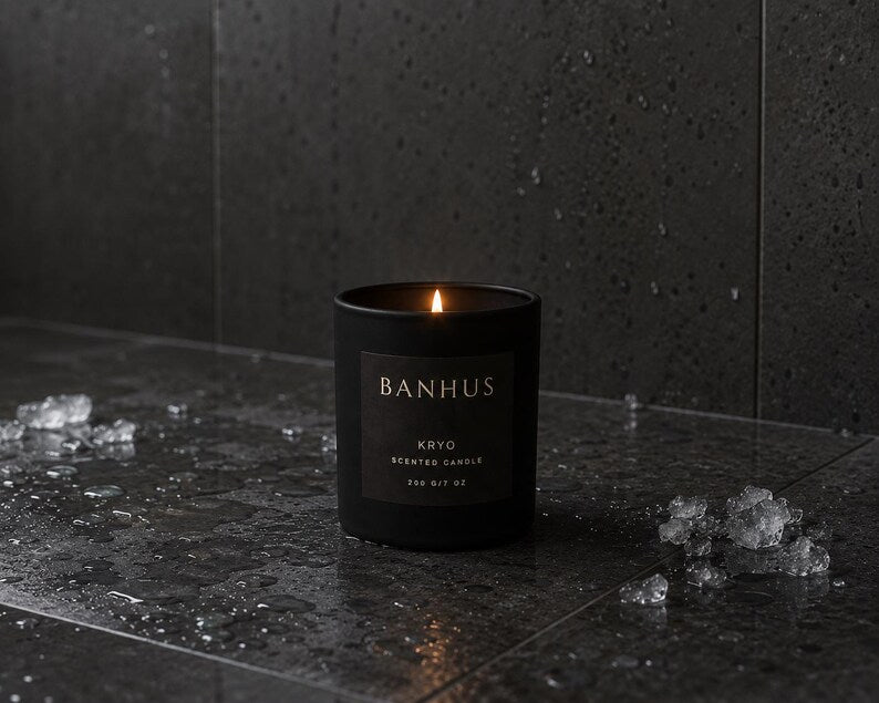 Kyro Scented Candle - Eucalyptus and Menthol
